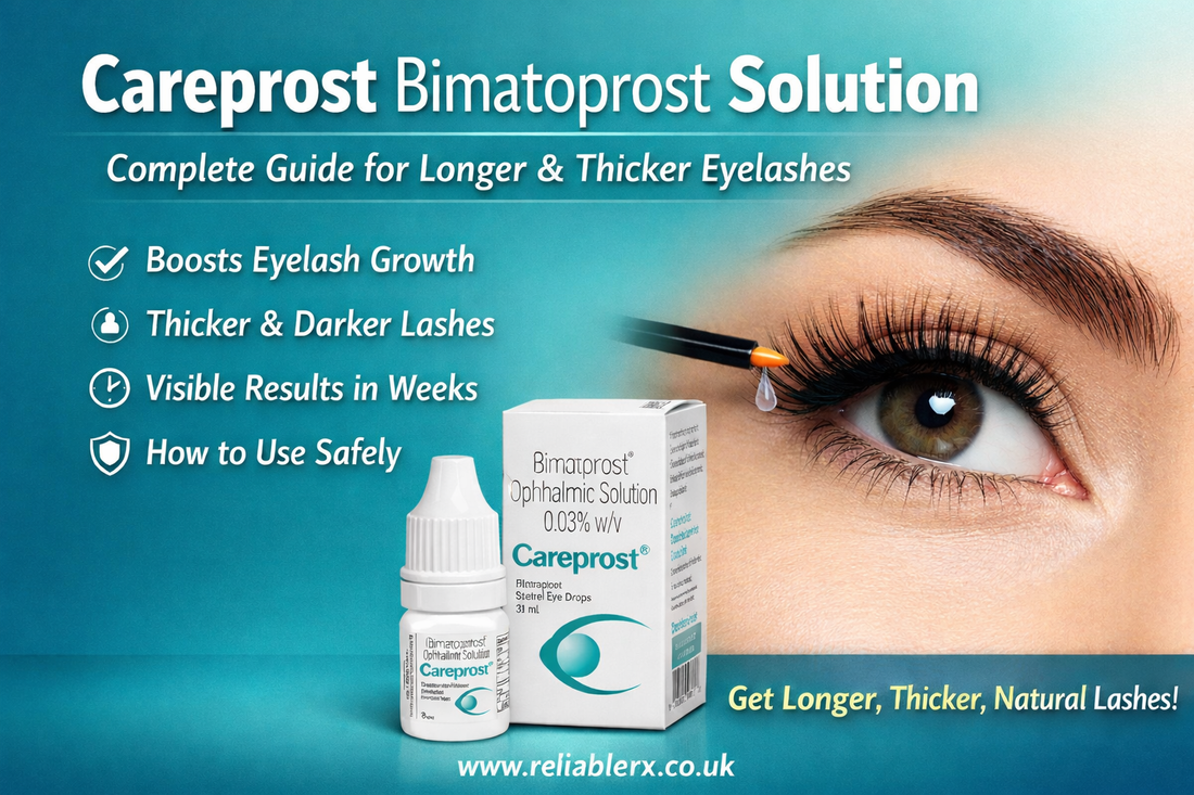Careprost Bimatoprost Solution: Complete Guide for Longer & Thicker Eyelashes