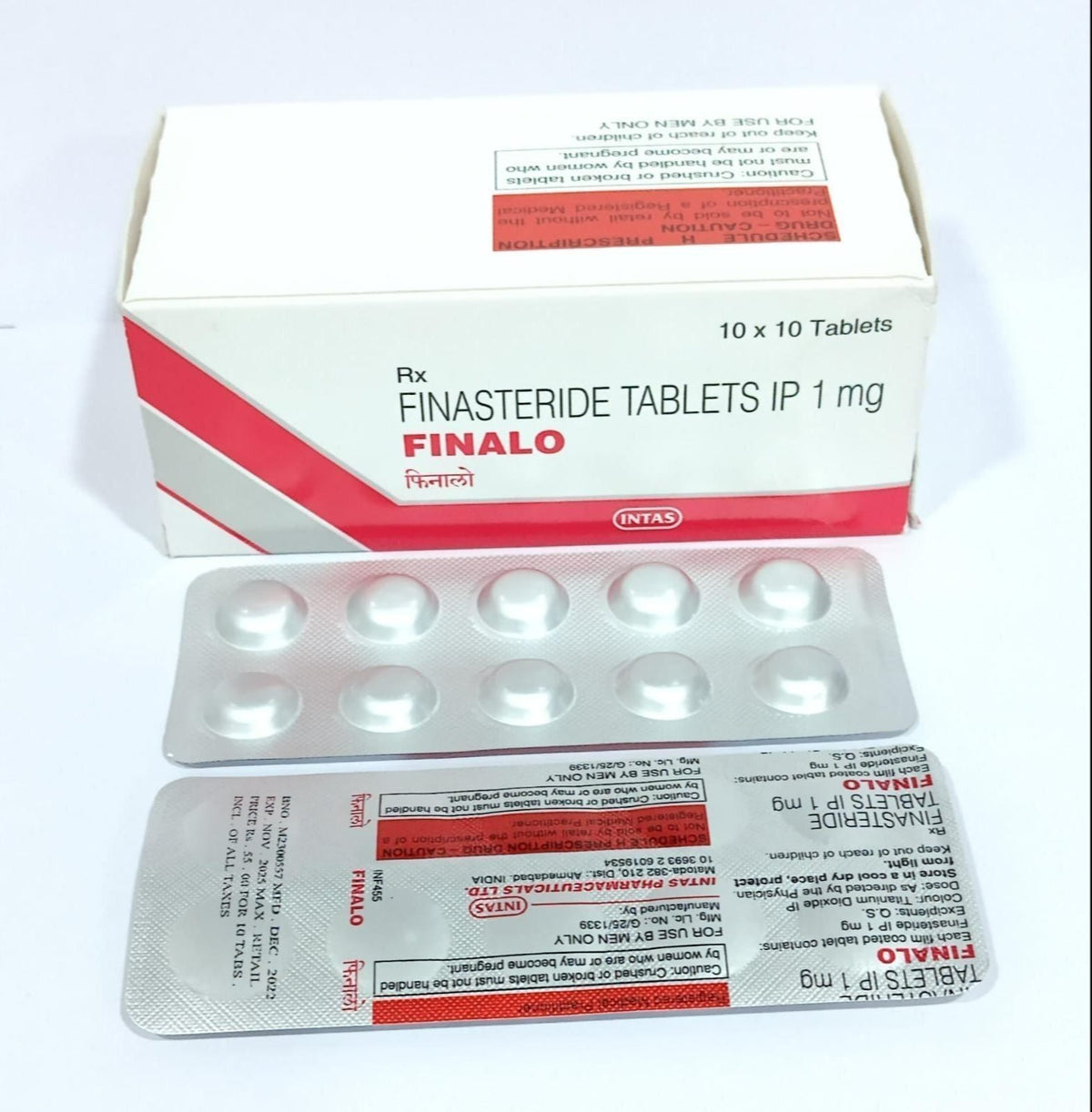 Finalo 1mg - 100 tablets