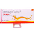 Zentel 400mg - Albendazole tablets - 30tablets