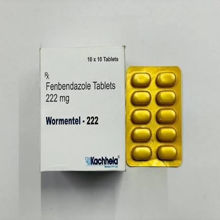 Wormental 222 (Fenbendazole 222mg) - 50 tablets