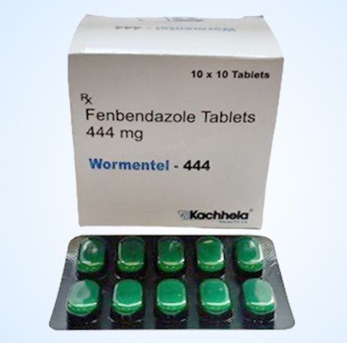 Wormental 444 (Fenbendazole 444mg) - 50 tablets