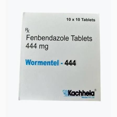 Wormental 444 (Fenbendazole 444mg) - 50 tablets