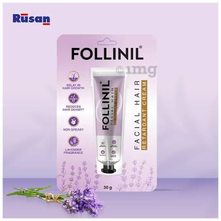Follini Facial hair Retardant cream