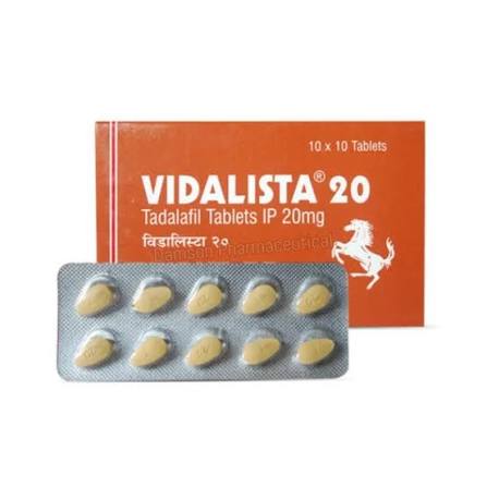 Vidalista 20mg Uk -50-tablets